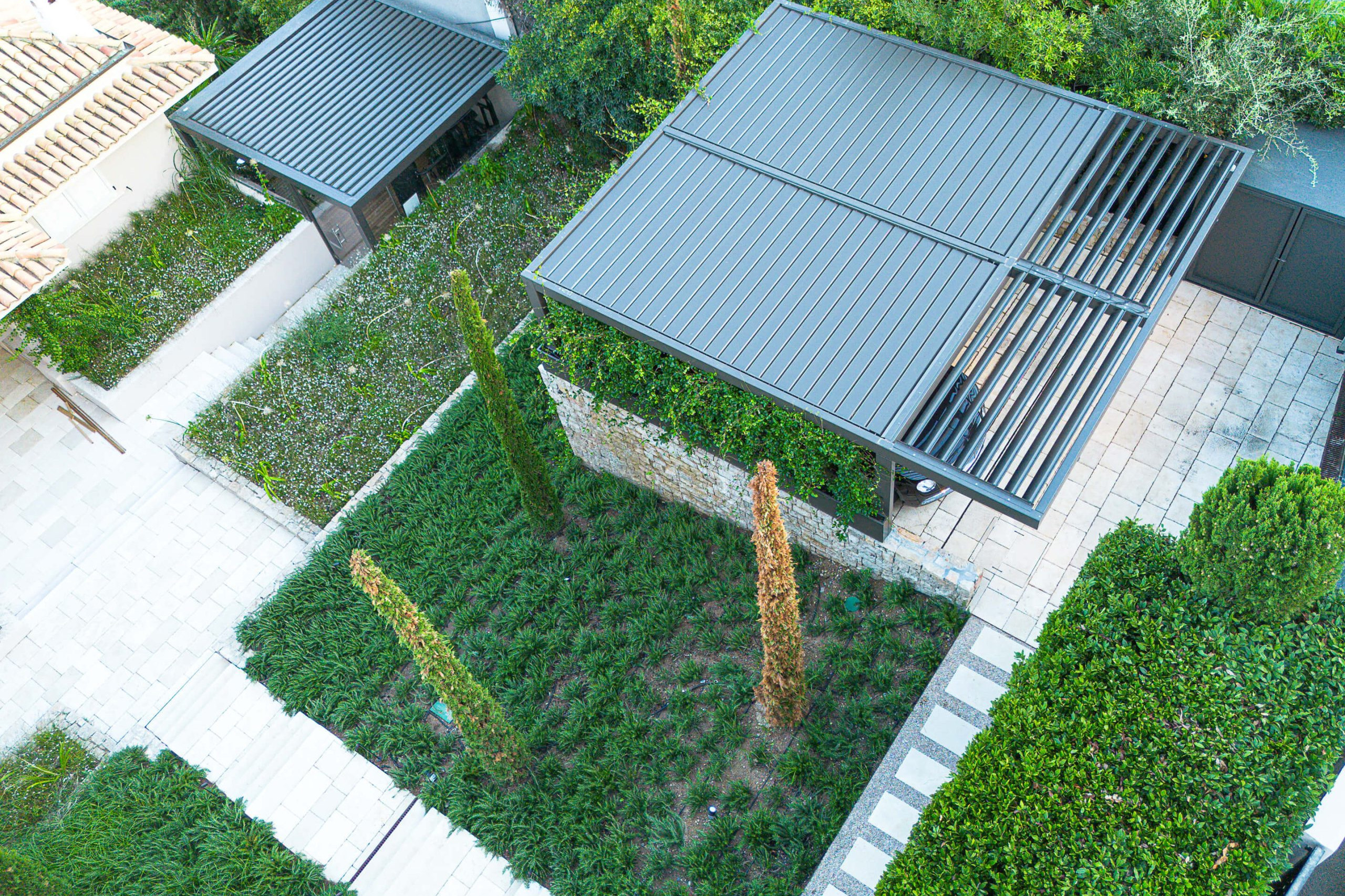 Bespoke Carport / pergola - gazebo / Cap Ferrat / Nice / France / Unosider
